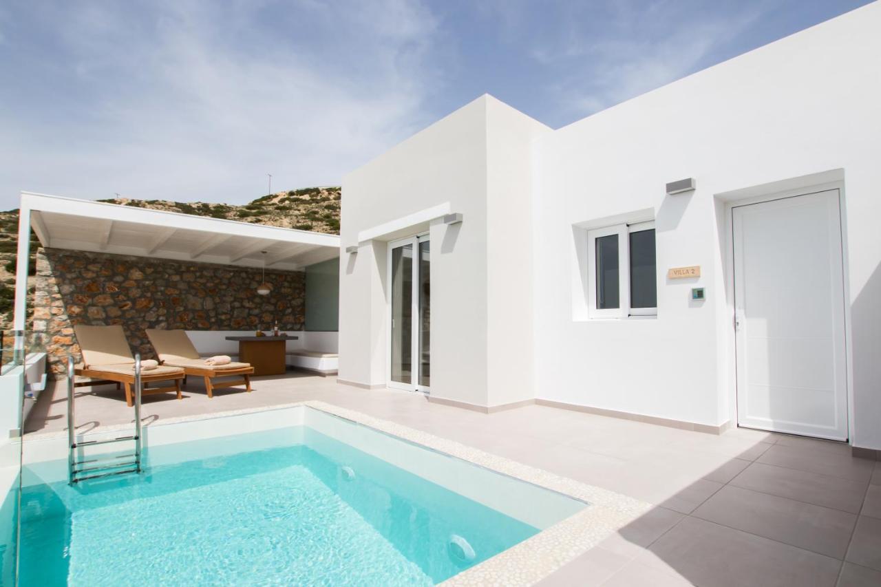 Theros Luxury Villas Damatria Exterior foto