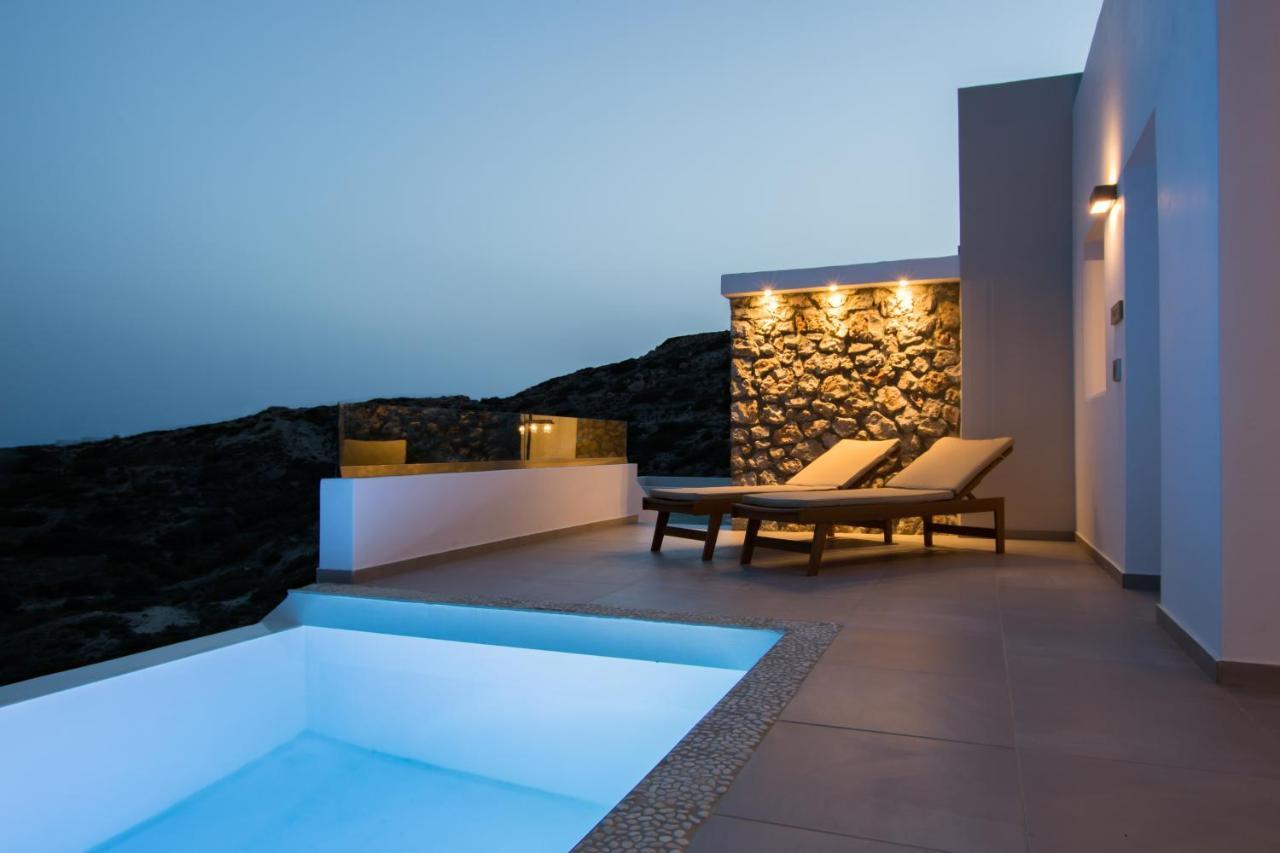 Theros Luxury Villas Damatria Exterior foto