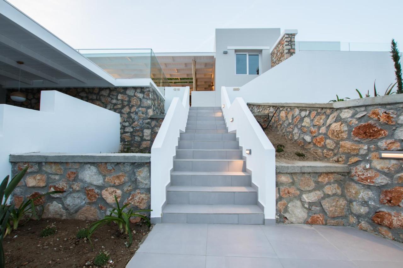 Theros Luxury Villas Damatria Exterior foto